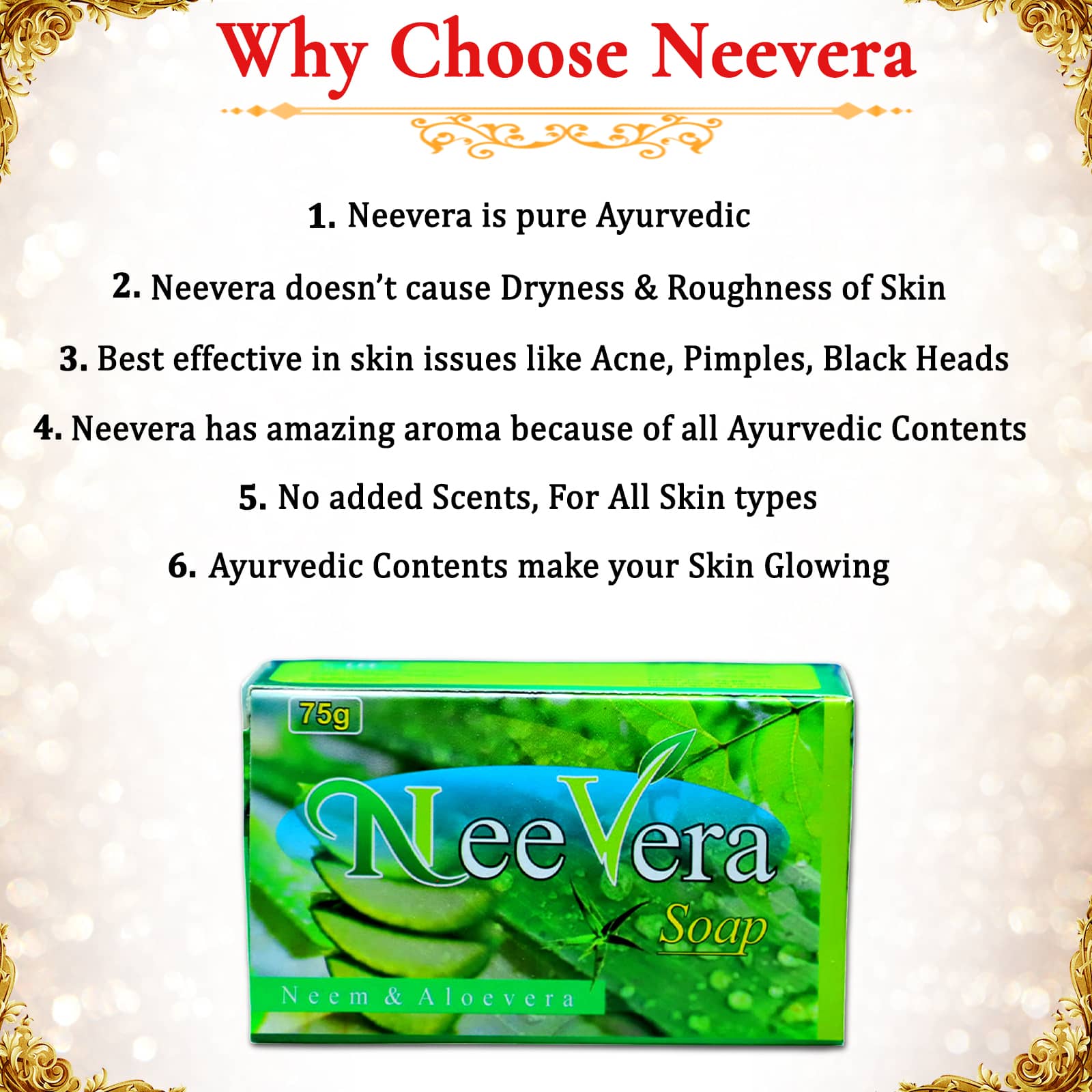 NeeVera Soap - UA AYURVEDA